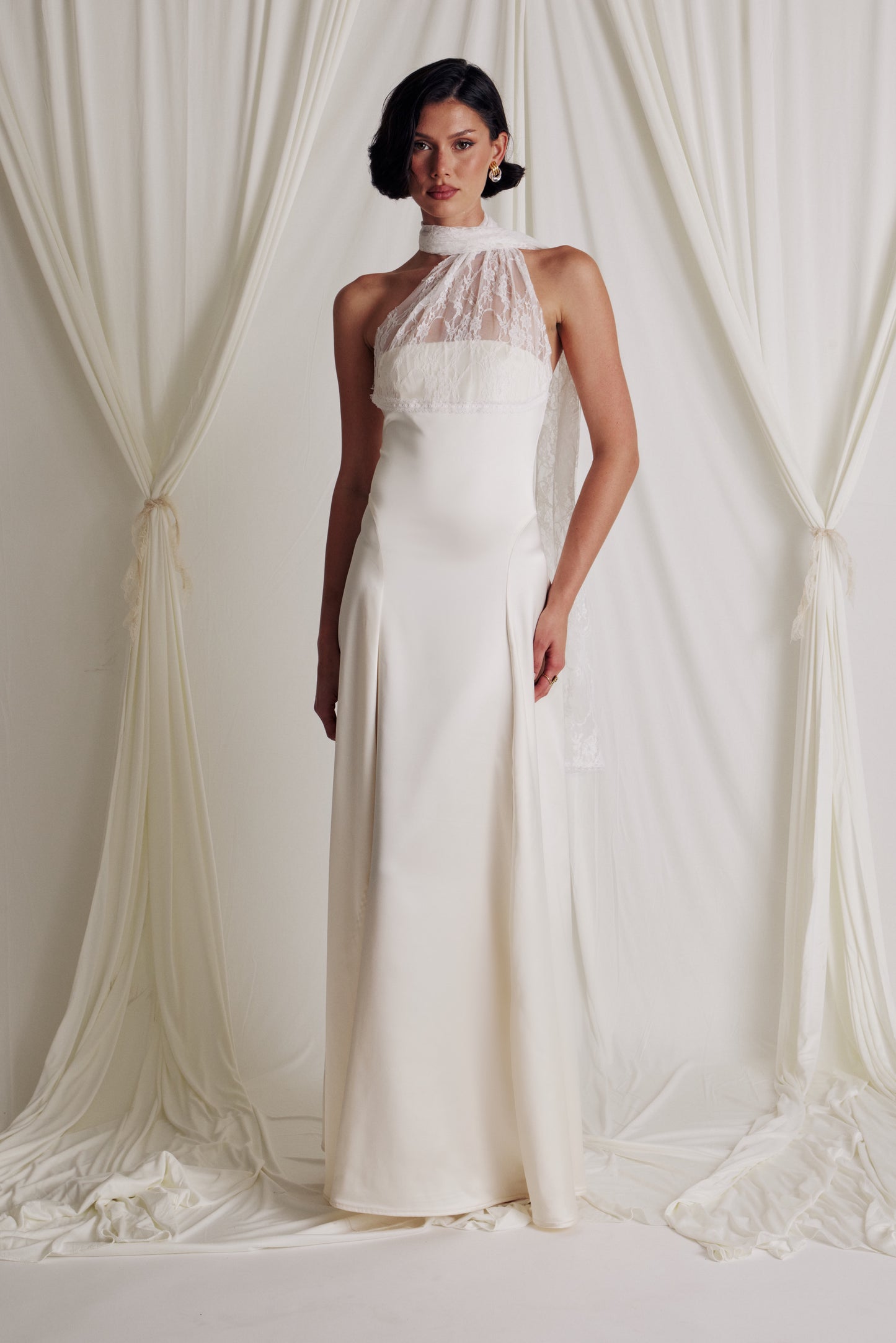 Miss Ritz Gown Cream