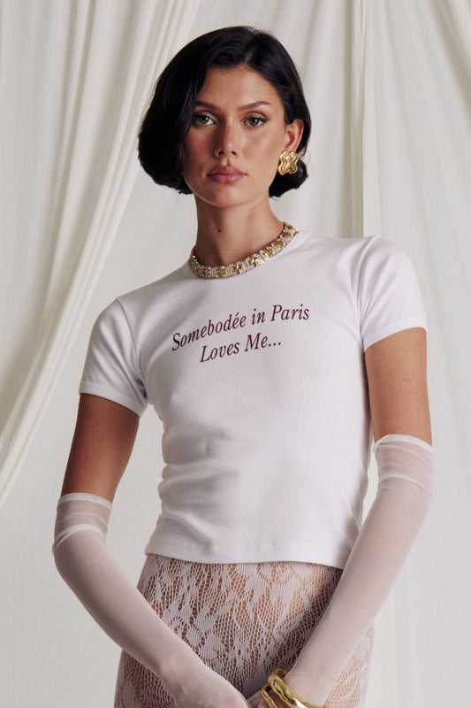 'Somebodée in Paris Loves Me' T-Shirt